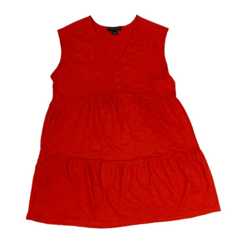 Social Standard By Sanctuary One And Only Tee V-neck Dress Red XL